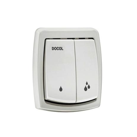 Acabamento para Válvula de Descarga Salvágua Box Gelo Polar - Docol Menor preço em Acabamento para Válvula de Descarga Salvágua Box Gelo Polar - Docol