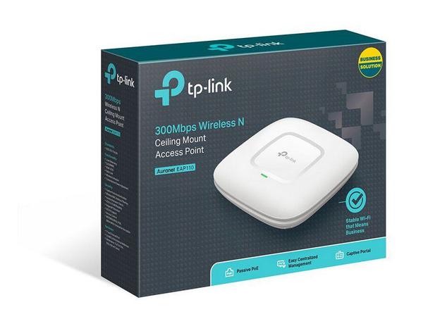 Access point 300 mbps poe eap110 tp-link Menor preço em Access point 300 mbps poe eap110 tp-link