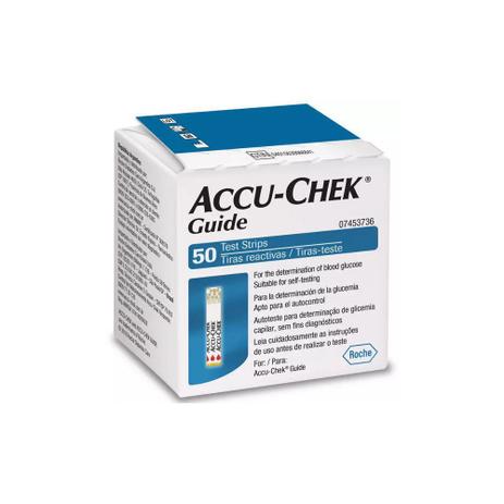 Accu-chek Guide Com 50 Tiras Tes te - Roche Menor preço em Accu-chek Guide Com 50 Tiras Tes te - Roche