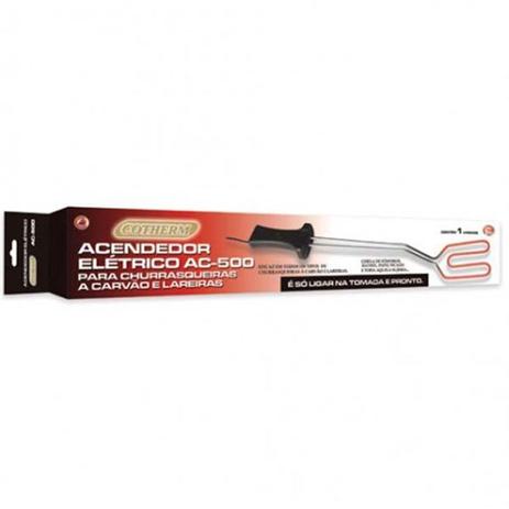 Acendedor Elétrico Para Churrasqueira E Lareira Ac-500 - Cotherm Menor preço em Acendedor Elétrico Para Churrasqueira E Lareira Ac-500 - Cotherm