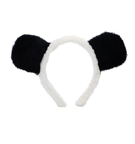 Acessório Adereço Tiara Panda Pelucia - Cromus Menor preço em Acessório Adereço Tiara Panda Pelucia - Cromus