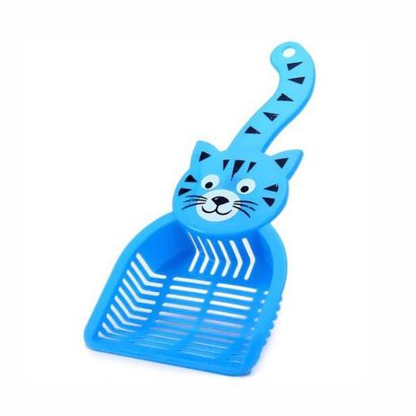 Acessório Pá Higiênica Cabo Personalizado Para Gatos - Azul - Pet lider Menor preço em Acessório Pá Higiênica Cabo Personalizado Para Gatos - Azul - Pet lider