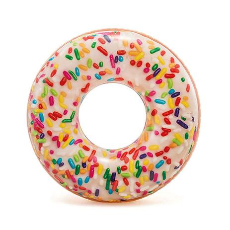 Acessórios de Praia e Piscina - Bóia Redonda - 145 Cm - Rosquinha Donut - Chocolate Granulado - Intex - New toys Menor preço em Acessórios de Praia e Piscina - Bóia Redonda - 145 Cm - Rosquinha Donut - Chocolate Granulado - Intex - New toys