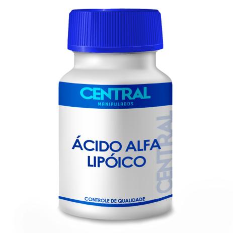 Ácido Alfa Lipóico 300mg - Central manipulados Menor preço em Ácido Alfa Lipóico 300mg - Central manipulados