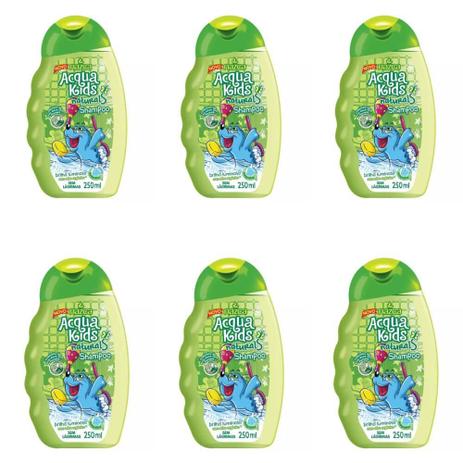 Acqua Kids Erva Doce E Hortelã Shampoo 250ml (Kit C/06) Menor preço em Acqua Kids Erva Doce E Hortelã Shampoo 250ml (Kit C/06)