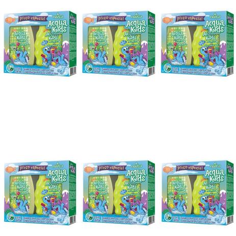 Acqua Kids Erva Doce E Hortelã Shampoo + Condicionador 250ml (Kit C/06) Menor preço em Acqua Kids Erva Doce E Hortelã Shampoo + Condicionador 250ml (Kit C/06)