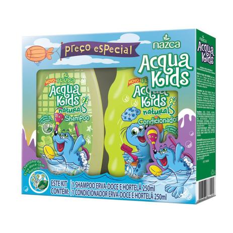 Acqua Kids Erva Doce E Hortelã Shampoo + Condicionador 250ml Menor preço em Acqua Kids Erva Doce E Hortelã Shampoo + Condicionador 250ml