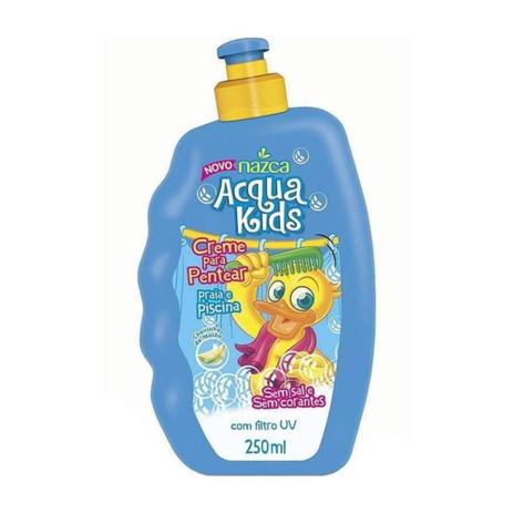 Acqua Kids Praia E Piscina Creme P/ Pentear 250ml Menor preço em Acqua Kids Praia E Piscina Creme P/ Pentear 250ml