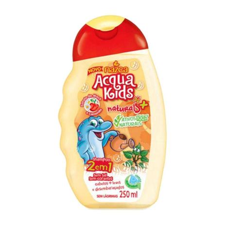 Acqua kids shampoo 2 em 1 250ml maçã e camomila - Nazca Menor preço em Acqua kids shampoo 2 em 1 250ml maçã e camomila - Nazca