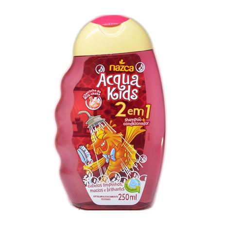 Acqua kids shampoo 2 em 1 250ml milk shake - Nazca Menor preço em Acqua kids shampoo 2 em 1 250ml milk shake - Nazca