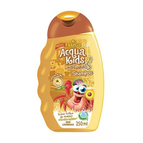 Acqua kids shampoo 250ml suave toque de maciez - Nazca Menor preço em Acqua kids shampoo 250ml suave toque de maciez - Nazca