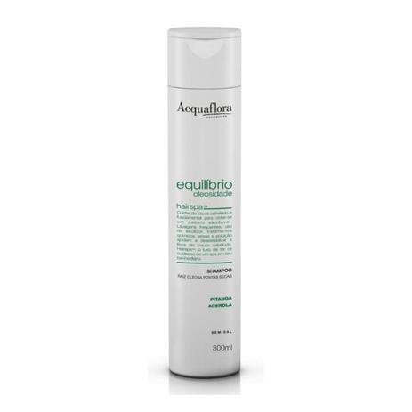 Acquaflora equilibrio oleosidade raiz oleosa pontas secas shampoo 300ml Menor preço em Acquaflora equilibrio oleosidade raiz oleosa pontas secas shampoo 300ml