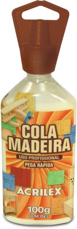 Acrilex Cola Madeira 100G Menor preço em Acrilex Cola Madeira 100G