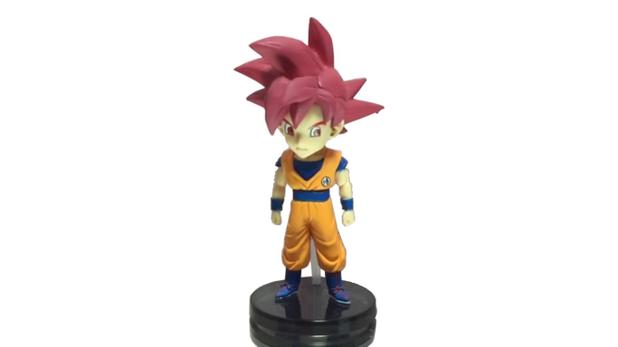 Action Figure Dragon Ball Goku Instinto Superior fase Inicial 7cm