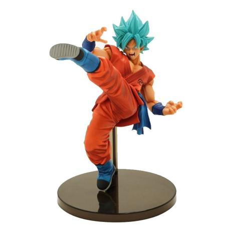 Kit 3 Bonecos Dragon Ball Z Goku Super Sayajin Blue ssj blue no Shoptime