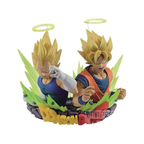 Action Figure Goku Vegeta Super Saiyajin - Dragon Ball Z - Banpresto Menor preço em Action Figure Goku Vegeta Super Saiyajin - Dragon Ball Z - Banpresto