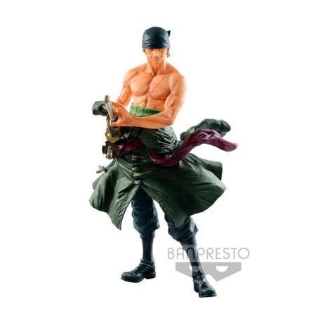 Action Figure Roronoa Zoro (Big Size Figure) One Piece - Banpresto Menor preço em Action Figure Roronoa Zoro (Big Size Figure) One Piece - Banpresto