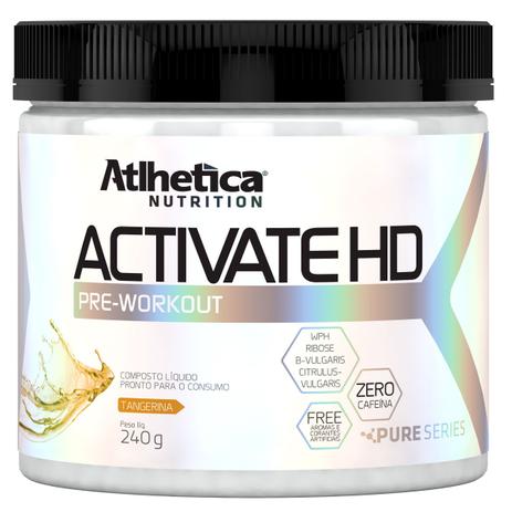 ActivateHD Pré-Treino - Atlhetíca Nutrition - Atlhetica nutrition Menor preço em ActivateHD Pré-Treino - Atlhetíca Nutrition - Atlhetica nutrition