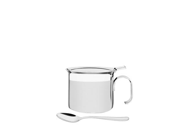 Açucareiro Com Colher Aço Inox Ø 8cm Tramontina 64570/500 - Tramontina farroupilha Menor preço em Açucareiro Com Colher Aço Inox Ø 8cm Tramontina 64570/500 - Tramontina farroupilha