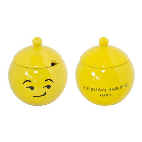 Açucareiro De Cerâmica Amarelo Maroto 152125 Mondoceram Menor preço em Açucareiro De Cerâmica Amarelo Maroto 152125 Mondoceram