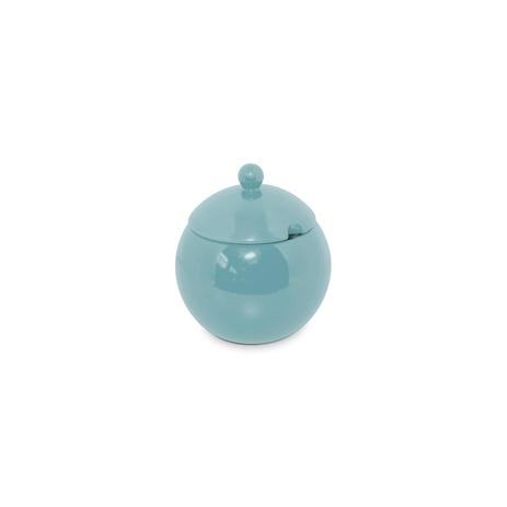 Açucareiro de cerâmica mondoceram gourmet 300g - turquesa Menor preço em Açucareiro de cerâmica mondoceram gourmet 300g - turquesa