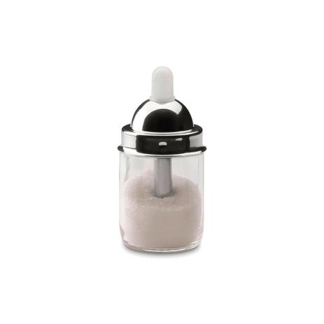 Açucareiro em vidro com dosador Metal Forma 150g - Forma inox Menor preço em Açucareiro em vidro com dosador Metal Forma 150g - Forma inox