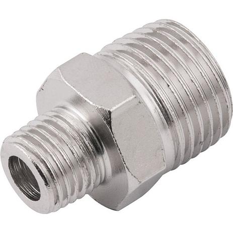 Adaptador 1/2x1/4” macho/macho - Vonder Menor preço em Adaptador 1/2x1/4” macho/macho - Vonder