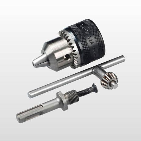 Adaptador Bosch SDS Plus 13mm Com Mandril e Chave Menor preço em Adaptador Bosch SDS Plus 13mm Com Mandril e Chave