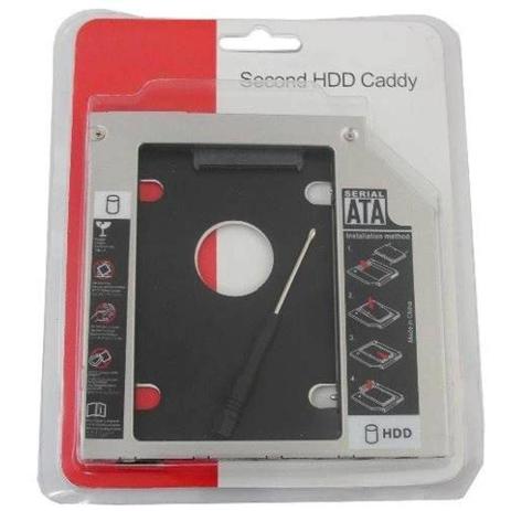 Adaptador Caddy Para Segundo Hd Ou Ssd 2.5 Sata 12,7mm é boa?
