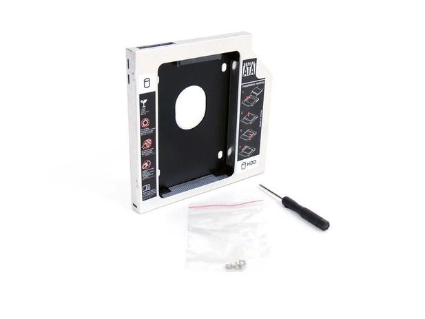 Adaptador Caddy Segundo Hd Ssd Sata P/ Notebook Drive 12,7mm - ACER Menor preço em Adaptador Caddy Segundo Hd Ssd Sata P/ Notebook Drive 12,7mm - ACER