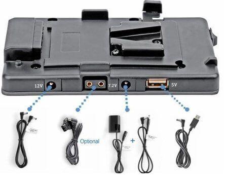 Adaptador de Bateria V-mount para Câmera Canon EOS 5D Mark II, Canon EOS 6D e Canon EOS 7D - Rolux / worldview Menor preço em Adaptador de Bateria V-mount para Câmera Canon EOS 5D Mark II, Canon EOS 6D e Canon EOS 7D - Rolux / worldview