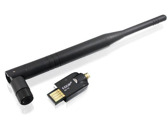 Adaptador De Rede Sem Fio Wireless USB Maior Alcance EP-MS150N - Dmix Menor preço em Adaptador De Rede Sem Fio Wireless USB Maior Alcance EP-MS150N - Dmix