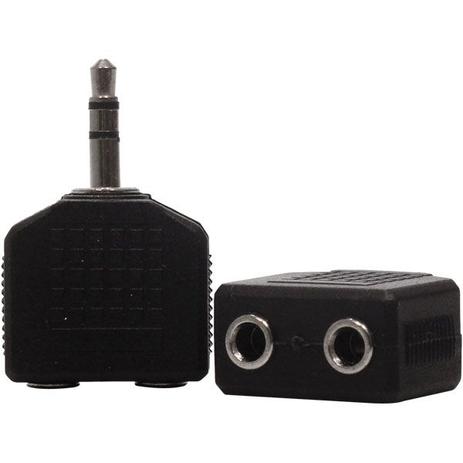 Adaptador Duplicador P2 Stereo P/ 2 J2 Stereo - Pgc Menor preço em Adaptador Duplicador P2 Stereo P/ 2 J2 Stereo - Pgc