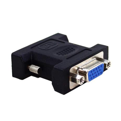 Adaptador Dvi X Vga Placa De Video Monitor 24+1 - Tblackrox Menor preço em Adaptador Dvi X Vga Placa De Video Monitor 24+1 - Tblackrox