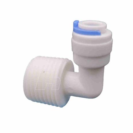 Adaptador engate rápido Joelho 1/2” x Mangueira 1/4”-Sistem Menor preço em Adaptador engate rápido Joelho 1/2” x Mangueira 1/4”-Sistem