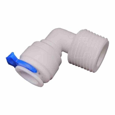 Adaptador engate rápido Joelho 1/2” x Mangueira 3/8”-Sistem Menor preço em Adaptador engate rápido Joelho 1/2” x Mangueira 3/8”-Sistem