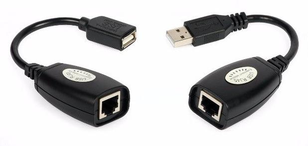 Adaptador Extensor USB 50 Metros Via Cabo de Rede UTP RJ45 Cat5e - Xdgtl é boa?