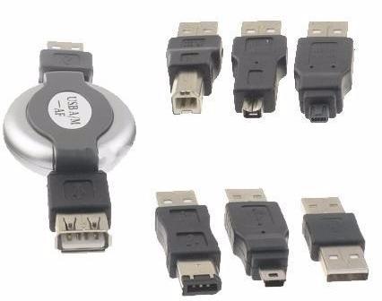 Adaptador Firewire USB x A/B/Mini 0,85m - Santana ltda Menor preço em Adaptador Firewire USB x A/B/Mini 0,85m - Santana ltda