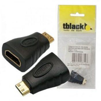 Adaptador HDMI Fêmea X Mini HDMI Macho Ouro - Tblack é boa?