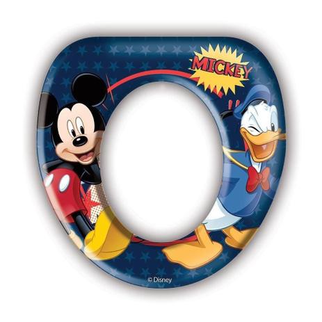 Adaptador Infantil Almofadado par assento Sanitário - Mickey - Not defined Menor preço em Adaptador Infantil Almofadado par assento Sanitário - Mickey - Not defined