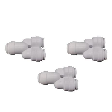 Adaptador Junção Y engate rápido mangueira 1/4” ( 03 peças ) Sistem Menor preço em Adaptador Junção Y engate rápido mangueira 1/4” ( 03 peças ) Sistem