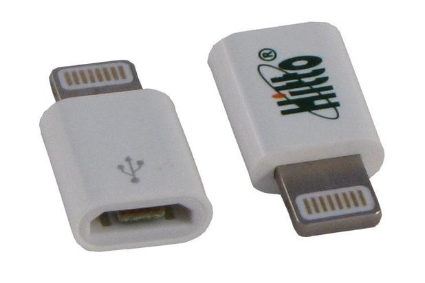Adaptador Lightning 8 Pinos x Micro USB - Hitto Menor preço em Adaptador Lightning 8 Pinos x Micro USB - Hitto