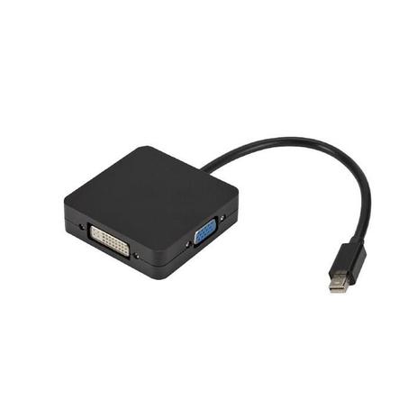 Adaptador Mini Displayport x HDMI/DVI/VGA 3x1 X-Cell - BAZZI COMPANY COM Menor preço em Adaptador Mini Displayport x HDMI/DVI/VGA 3x1 X-Cell - BAZZI COMPANY COM