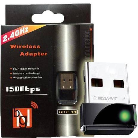 Adaptador Nano Wifi Usb 150 Mbps Wireles Mini Usb - Xd Menor preço em Adaptador Nano Wifi Usb 150 Mbps Wireles Mini Usb - Xd