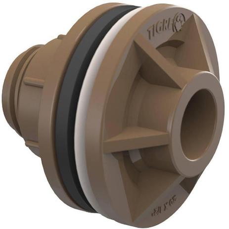 Adaptador p/ Caixa Dágua 40X1.1/4” c/ Flange Tigre Menor preço em Adaptador p/ Caixa Dágua 40X1.1/4” c/ Flange Tigre