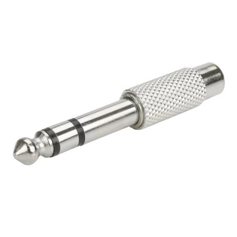 Adaptador P10 Stereo Para 1 Jack Rca Fêmea Metal 003-8609 - Chipsce Menor preço em Adaptador P10 Stereo Para 1 Jack Rca Fêmea Metal 003-8609 - Chipsce