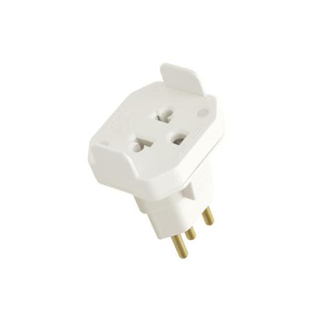 Adaptador para Tomada Bipolar Cinza - Fame Menor preço em Adaptador para Tomada Bipolar Cinza - Fame