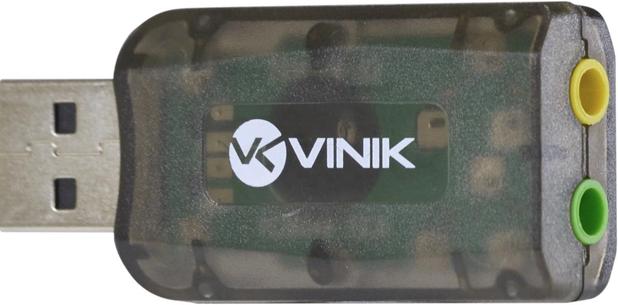 Adaptador placa de som usb 5.1 canais virtual ausb51 - Vinik é boa?