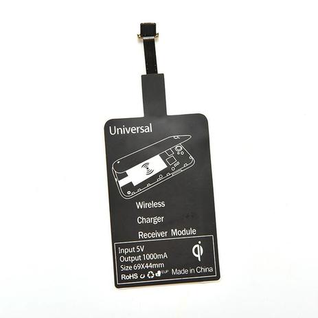 Adaptador Qi Universal Para Carregador por Indução Micro USB - Thata esportes Menor preço em Adaptador Qi Universal Para Carregador por Indução Micro USB - Thata esportes