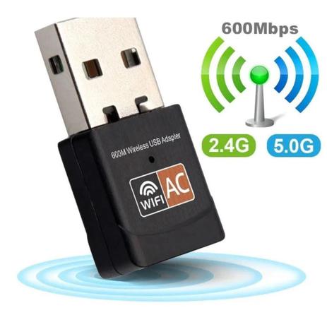 Adaptador Receptor Wireless Usb Wi-fi 5ghz Dual Band - Lelomax é boa?